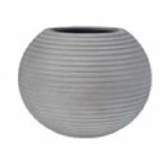 Кашпо Nobilis Marco "Horizontal  stripes sandy beige Ball"