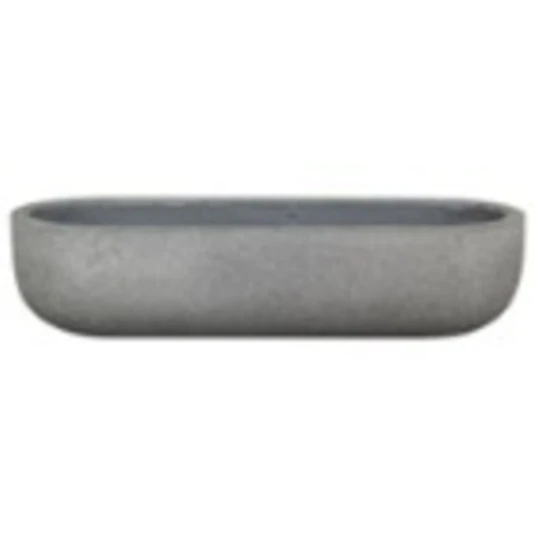 Кашпо Nobilis Marco "Plain rough-cement Oval"