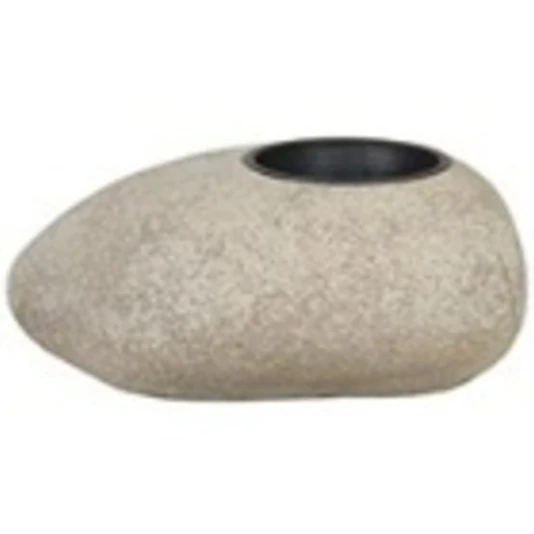 Кашпо Nobilis Marco "Plain grey stone Oval"