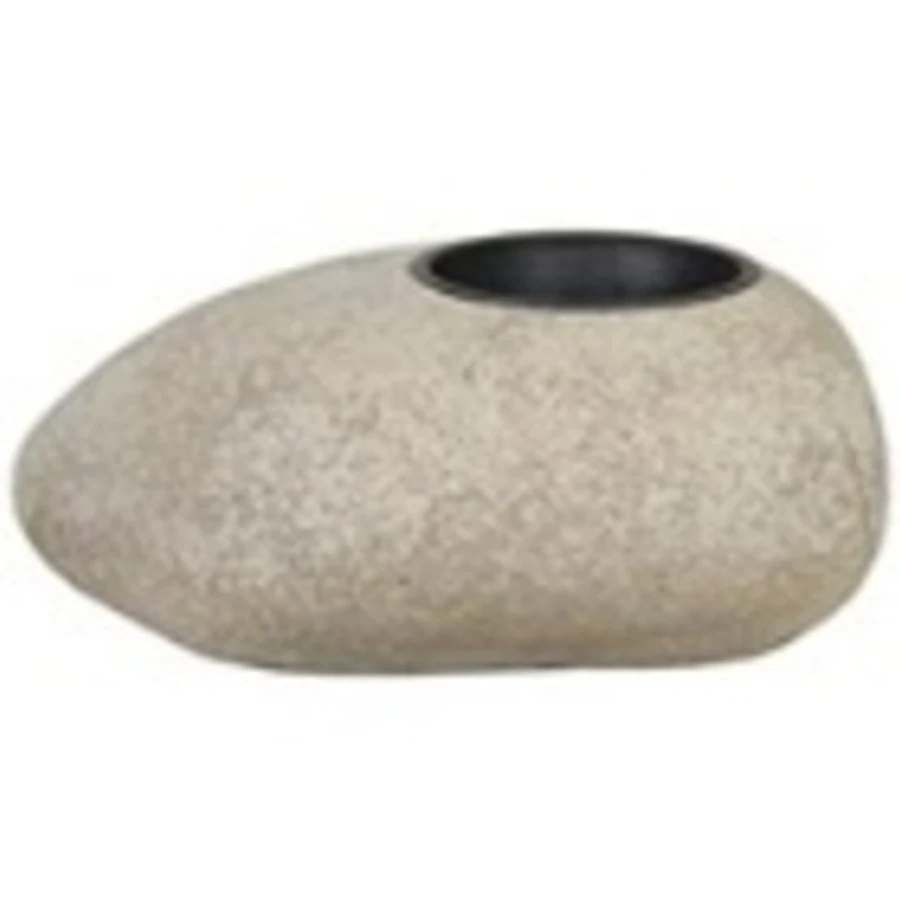Кашпо Nobilis Marco "Plain grey stone Oval"
