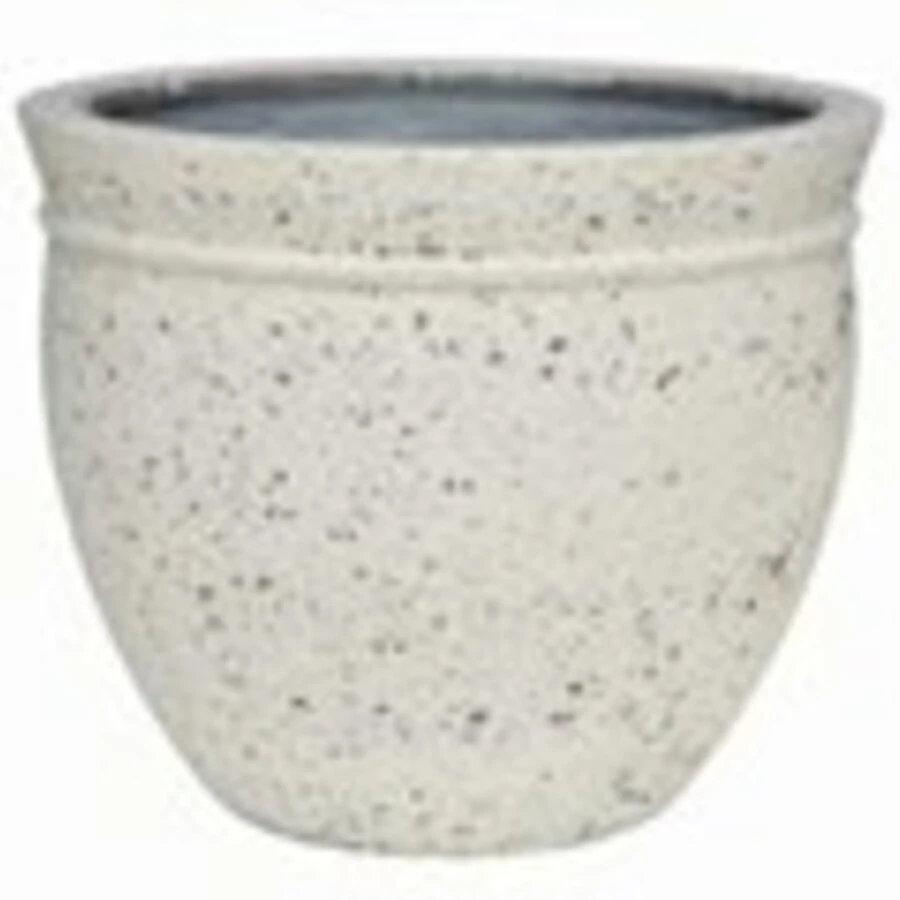 Кашпо Nobilis Marco "Plain ivory natural stone Round"