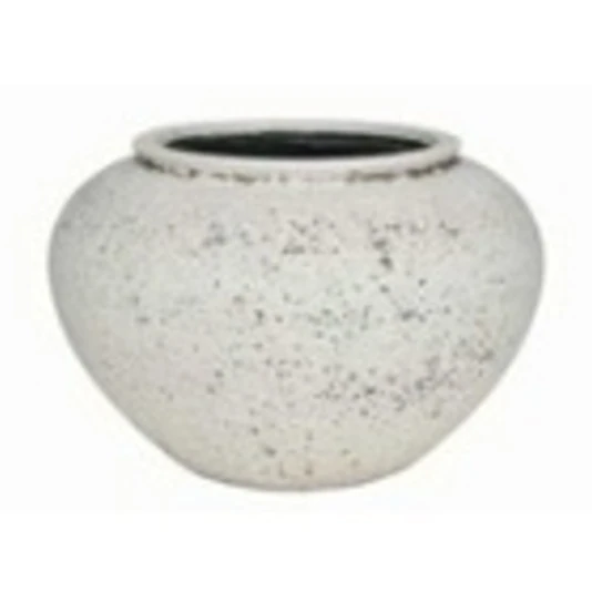 Кашпо Nobilis Marco "Plain ivory natural stone Jar"