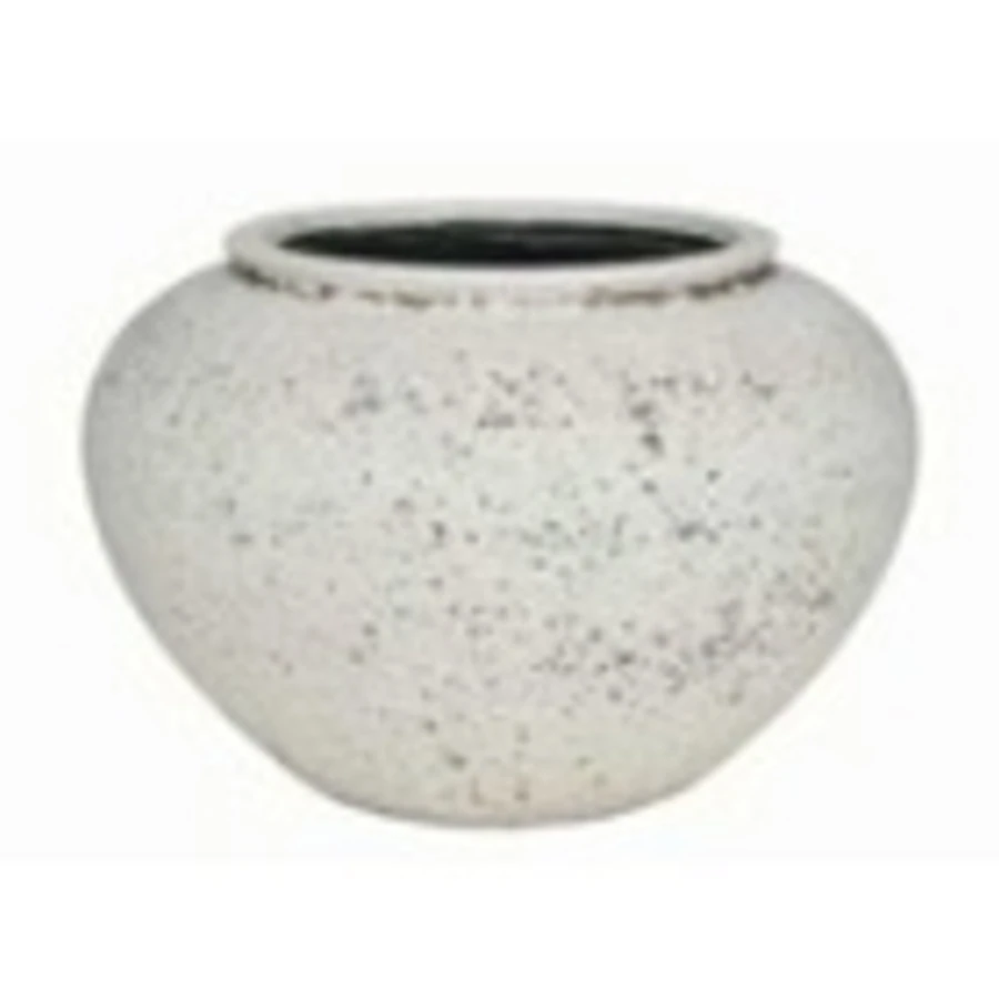 Кашпо Nobilis Marco "Plain ivory natural stone Jar"