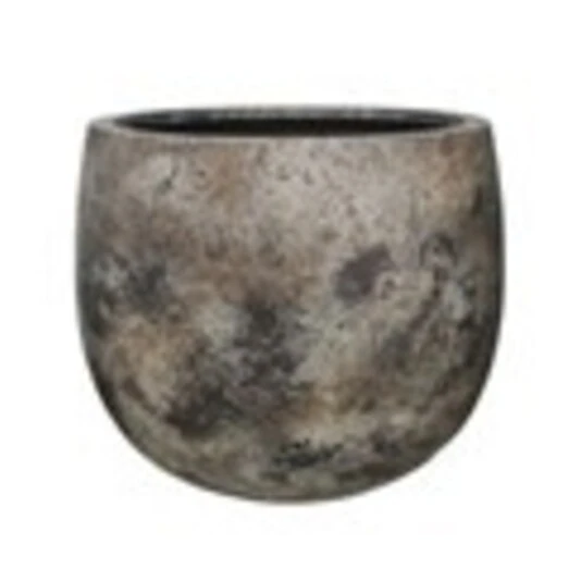 Кашпо Nobilis Marco "Plain patina brown Round"