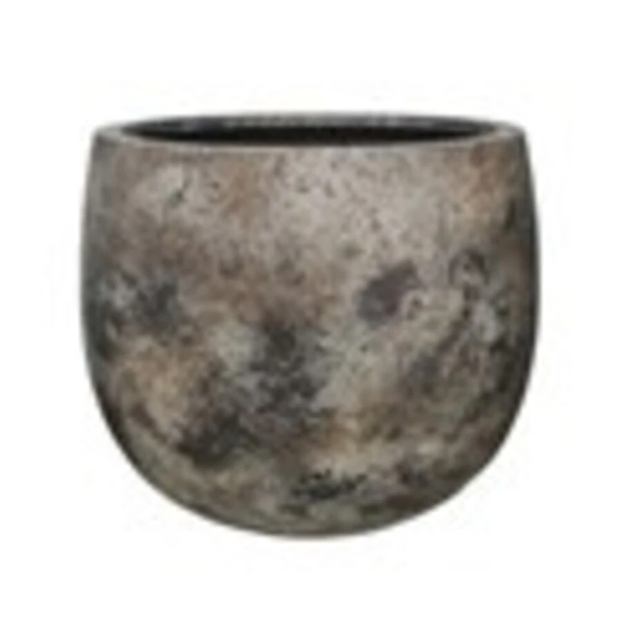 Кашпо Nobilis Marco "Plain patina brown Round"