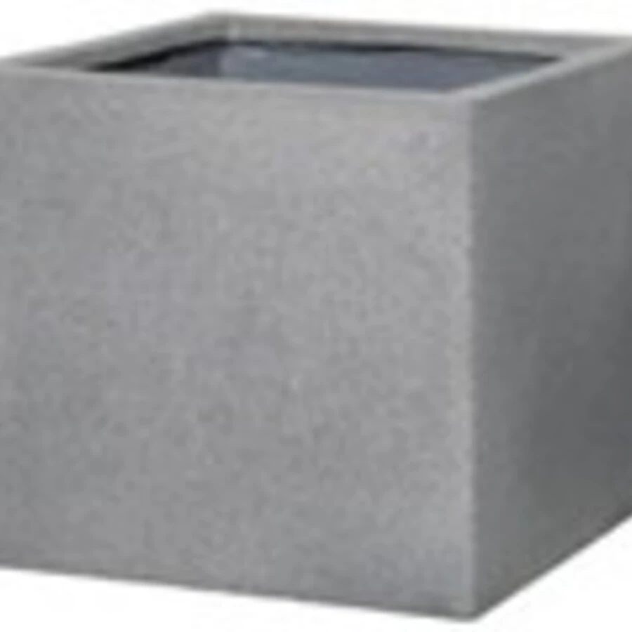 Кашпо Nobilis Marco "Plain rough grey Cube"