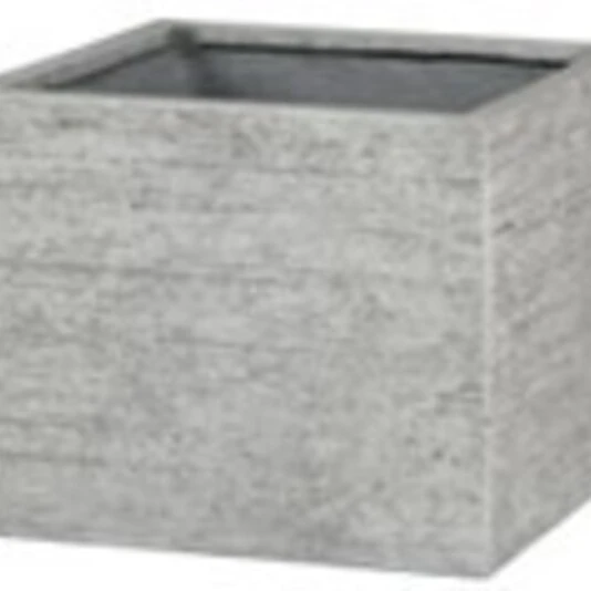 Кашпо Nobilis Marco "Scratch fossil wood Cube"