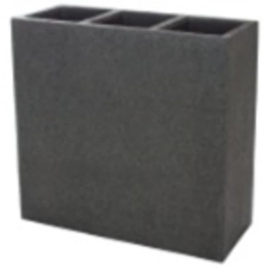 Кашпо Nobilis Marco "Rock2-grey Rectangle"